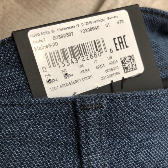 Hugo Boss Maine denim jeans pants  for men - Picture 2 of 6